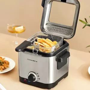 올레오클린 프로 튀김기 이녹스 디자인 가정용