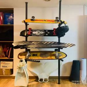 스노우보드 스키 장비 보드 보관 디스플레이 랙 거치대