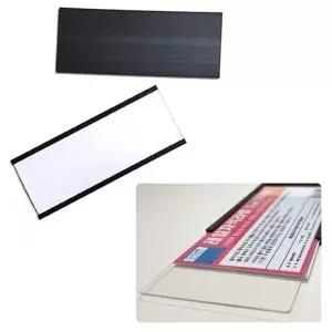 [에이치플러스몰]후면자석 이름표꽂이 자석가격표 안내판 10개입 자석가격표