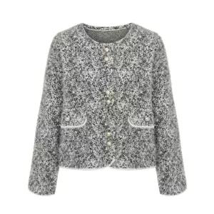 [롯데백화점]티뷰 헤어리 날개사 자켓_V6A-CJK001