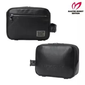 MASTER BUNNY 남성 골프 가죽 우븐 엠보 파우치 21-E1BG102