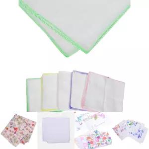 (영화)수분흡수가 좋은 부드러운 순면 가제수건 10매 1세트/신생아수건/아사면손수건/아기면손수건