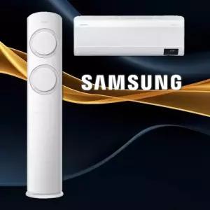 삼성전자 Q9000 투인원 에어컨 AF17B6474GZRS 17+6평 인버터 절전형