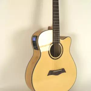 Olivia aeq 40 듀얼소스 EQ 오동나무 OM바디 통기타 고급 연습용 클래식 우드 레슨용 초보자