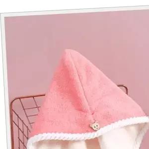 TC2 드라이헤어수건 극세사 드라이 샤워 헤어 타올 타월 머리수건 양면 여성헤어수건