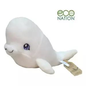 오로라 에코네이션 벨루가 동물 애착 봉제인형 29cm (WFKBD54)