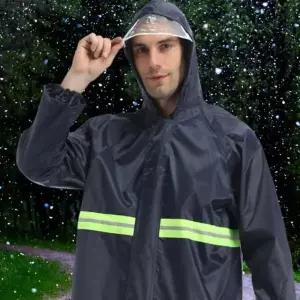 [하프클럽/]방수 레인코트 작업 오토바이 라이더 배달용 우비 세트