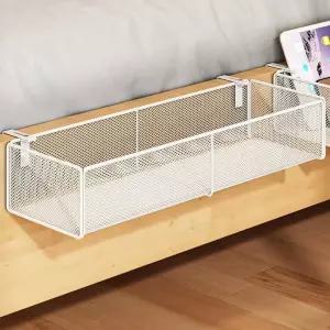 침대 걸이 수납함 소형 사이즈 철제 수납 다용도 보관함