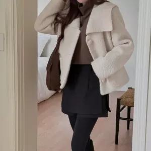 [빅사이즈]이블렛 케미유 누빔 세일러 카라 자켓(2온스) 제이스타일