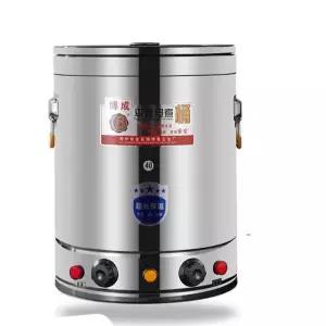 전기 튀김기 원형 돈까스 감자튀김 치킨 스테인리스 냄비