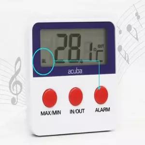 알람냉장고온도계 CS001 IN/OUT -50~70도 길이1.5M WB1B110