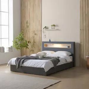 Q침대 3colors 호텔침대 퀸침대 LED침대 HZ1201 수납침대