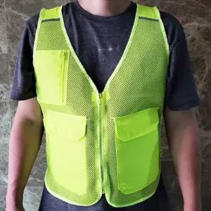 형광그린 인쇄가능 낚시 여름 얼음 조끼 캠핑 쿨 8개 등산 니프코리아