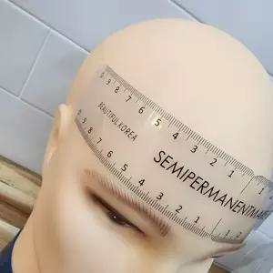 반영구 자 연습 디자인 타투 민머리 대회 곡선자 대머리 두피문신 SMP