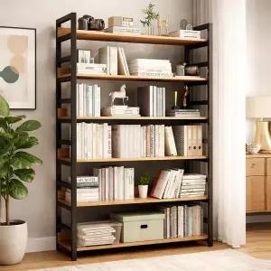 [아트박스]/가구느낌 리버책장 6단 1300 철제 책꽂이 인테리어