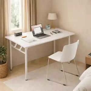 [아트박스]/가구느낌 영접이식책상 1200x500 간이 철제 테이블