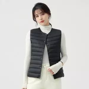 여성 초경량 조끼 따뜻한착용 겨울 방한보온 패딩조끼