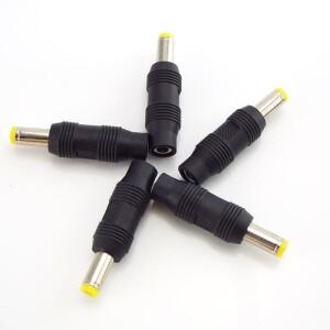 DC 전원 어댑터 태블릿 충전기 잭 플러그 3.5*1.35mm 암컷에서 수컷 커넥터 E4