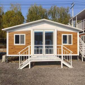 완비된 모듈식 조립식 철골 주택, 조립하기 쉬운 컨테이너 하우스 (아파트 필수품 포함)