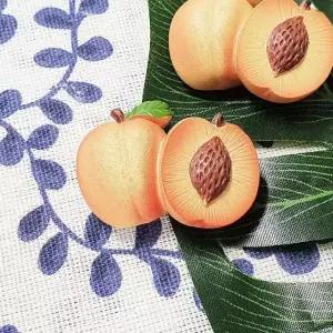 마그넷 음식 모형 복숭아 (WFKBL4Y)