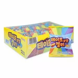 젤리 20개입 모양 12g 테이프 (WFKBVML)