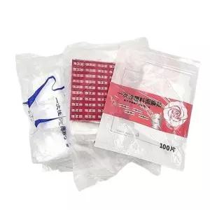 손팩비닐 300매세트 발팩비닐 얼굴팩비닐 보습비닐팩 (WFKBVM9)