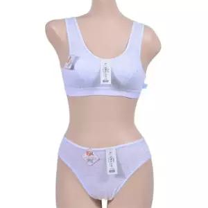 면원단 발랄한 주니어 스포츠 브라팬티세트 WFIPU7B
