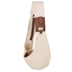 소형견용 와키투 개 슬링 - 스트랩 조절 가능한 프론트 가슴용 핸즈프리 반려동물 파푸즈 백 야외 여행용 강아지, 소형견, 고양이에게 , 무게 15파운드