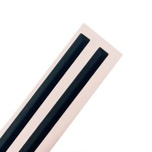 2PCS 노트북 고무 미끄럼 방지 범퍼 피트 스트립 HP 호환 SPECTRE X360 15-DF 15-EB L95644-001 용 발 패드