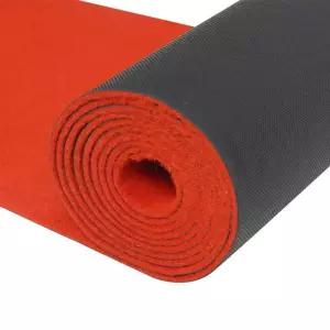 고무 바닥 레드 전시장 카펫 카페트 부직포