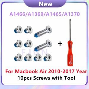 하단 케이스 커버 노트북 레티나 나사 세트 맥북 호환 에어 A1466 A1369 A1370 한 10 개