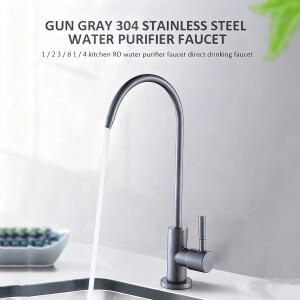 4포인트 직수형 금수 정수기 수도꼭지 304 스테인리스 스틸 주방용