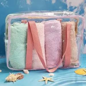 투명숄더백 비치백 L 바캉스가방 토트백 바캉스 WFIL6BY