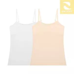 [수아팜] [3컬러 구성] 주니어 에어 소프트 런닝브라 끈나시형 2매 세트