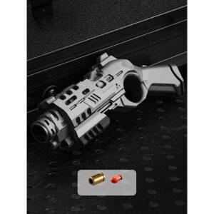 리볼버 탄피배출 메탈 블랙 시뮬레이션 해소 모델 스트레스