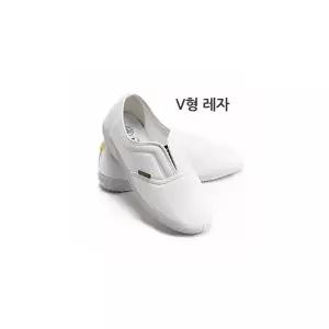 흰색실내화 단화 레자단화 V형 레자 학 학교실내화