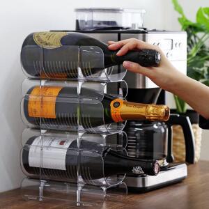 투명 와인랙 거치대 술전시 와인킵 양주 키핑 보관