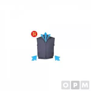 냉풍조끼 XL/곤색