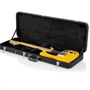 일렉기타 하드케이스 경량 베이스 가방 악기 할로우 방수 블랙 파우치 전용 하드