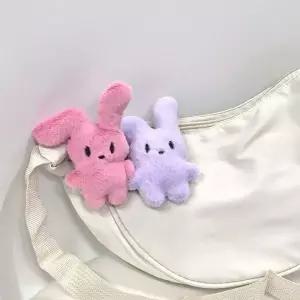 [콩심팥심]포근한 인형 토끼 미니 가방 장식 감성소품 미니인형