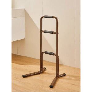 침대 안전 난간 손잡이 커피색 병원 침대가드 40cm 지지대 보호대 브라켓