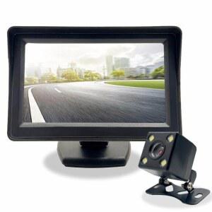 12v 24v 인치 tft 이미지 CVBS 전원 VCR 차량용TV자동차 비전 카메라