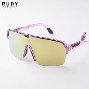 루디프로젝트 스핀쉴드에어 SP845765-0000 싸이클 러닝 선글라스 야구 골프 스포츠 고글 골드 미러렌즈