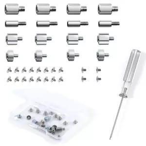 아수스 ASRock 기가바이트 MSI 마더보드용 NVMe M.2 SSD 스탠드오프 및 장착 나사 키트 노트북 PC 수리