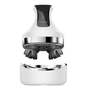 4D두피 마사지기 LED 레드 압력 헤어브러쉬 여성 캡, 플럼퍼 갈바닉 탈모치료기 방지용