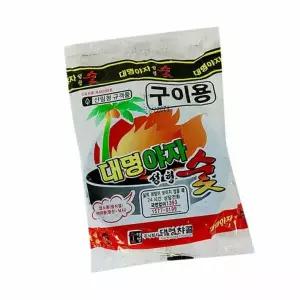 불피우기숯 아웃도어 착화탄 구이용 야외 고기숯 1p
