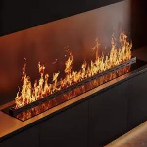 불멍 수증기 난로 불꽃 펜션 인테리어 무드등 벽 소품 화염 가정용 화로 에탄올