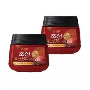 샘표 국산 조선 고추장 1kg 2병