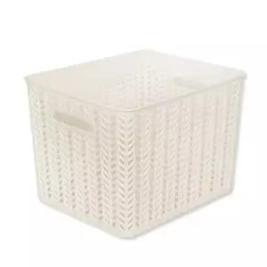 정리용품 7호정리케이스 오픈형바구니 헤링본바스켓 수납바구니 (WFKC4LZ)