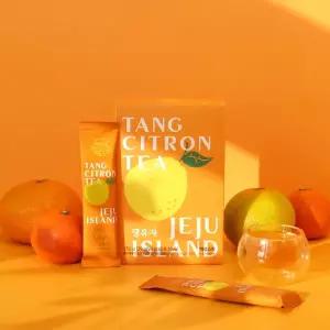 [오렌지나무]제주 꿀 넣은 댕유자청 스틱 10개입 제주도기념품 답례품